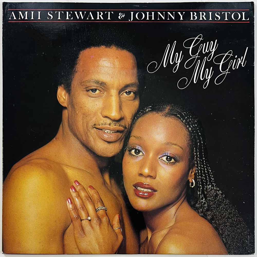 Amii Stewart & Johnny Bristol vinyylisingle My Guy, My Girl  kansi EX- levy EX käytetty vinyylisingle
