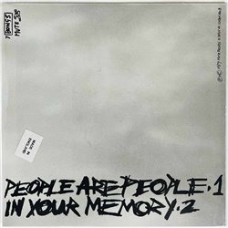 Depeche Mode 1984 7 BONG 5 People Are People begagnad singelskiva