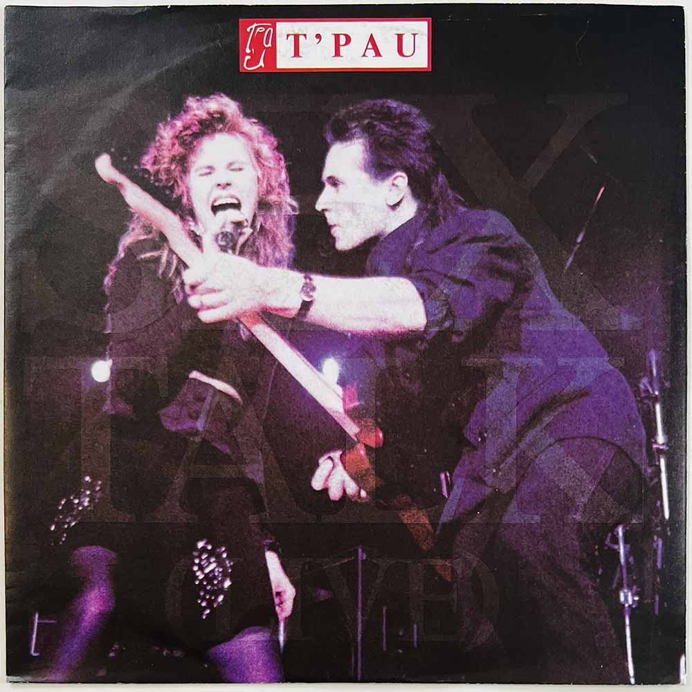 T'Pau 1988 109 900 Sex Talk (Live) / Monkey House begagnad singelskiva