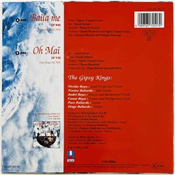 Gipsy Kings 1991 COL 657 251-7, 657251 7 Baila Me begagnad singelskiva