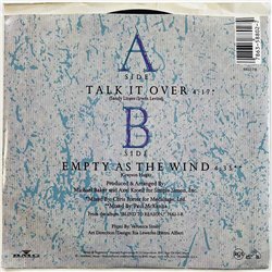 Grayson Hugh vinyylisingle Talk It Over  kansi VG+ levy EX käytetty vinyylisingle