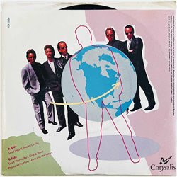 Huey Lewis & The News 1988 VS4 43306 Small World begagnad singelskiva