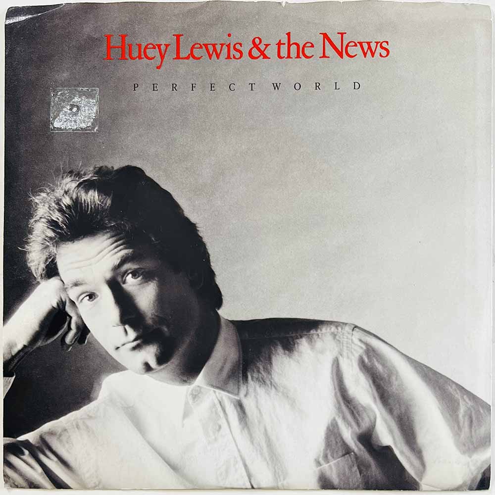 Huey Lewis & The News 1988 VS4 43265 Perfect World / Slammin' begagnad singelskiva