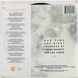 Los Lobos 1987 7 28464 One Time One Night begagnad singelskiva