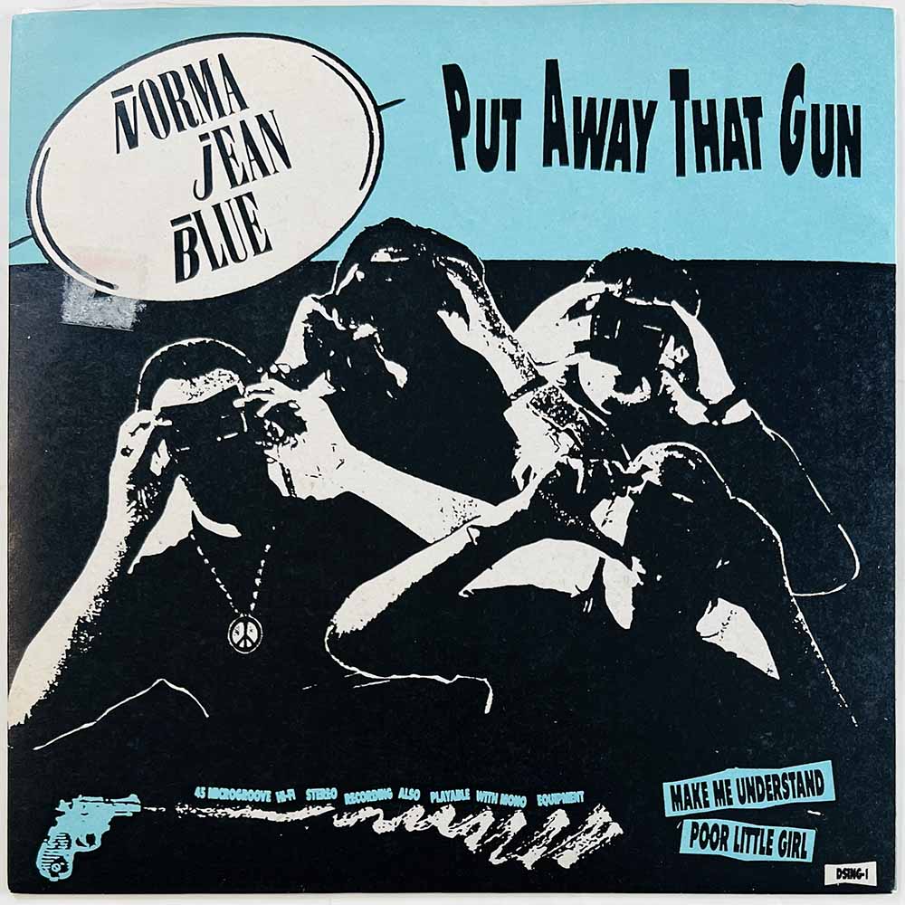 Norma Jean Blue 1989 DSING-1 Put Away That Gun begagnad singelskiva