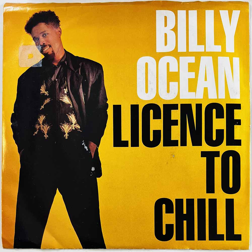 Ocean Billy vinyylisingle Licence To Chill / Pleasure  kansi VG+ levy EX käytetty vinyylisingle