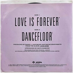 Ocean Billy vinyylisingle Love Is Forever / Dancefloor  kansi VG+ levy EX käytetty vinyylisingle