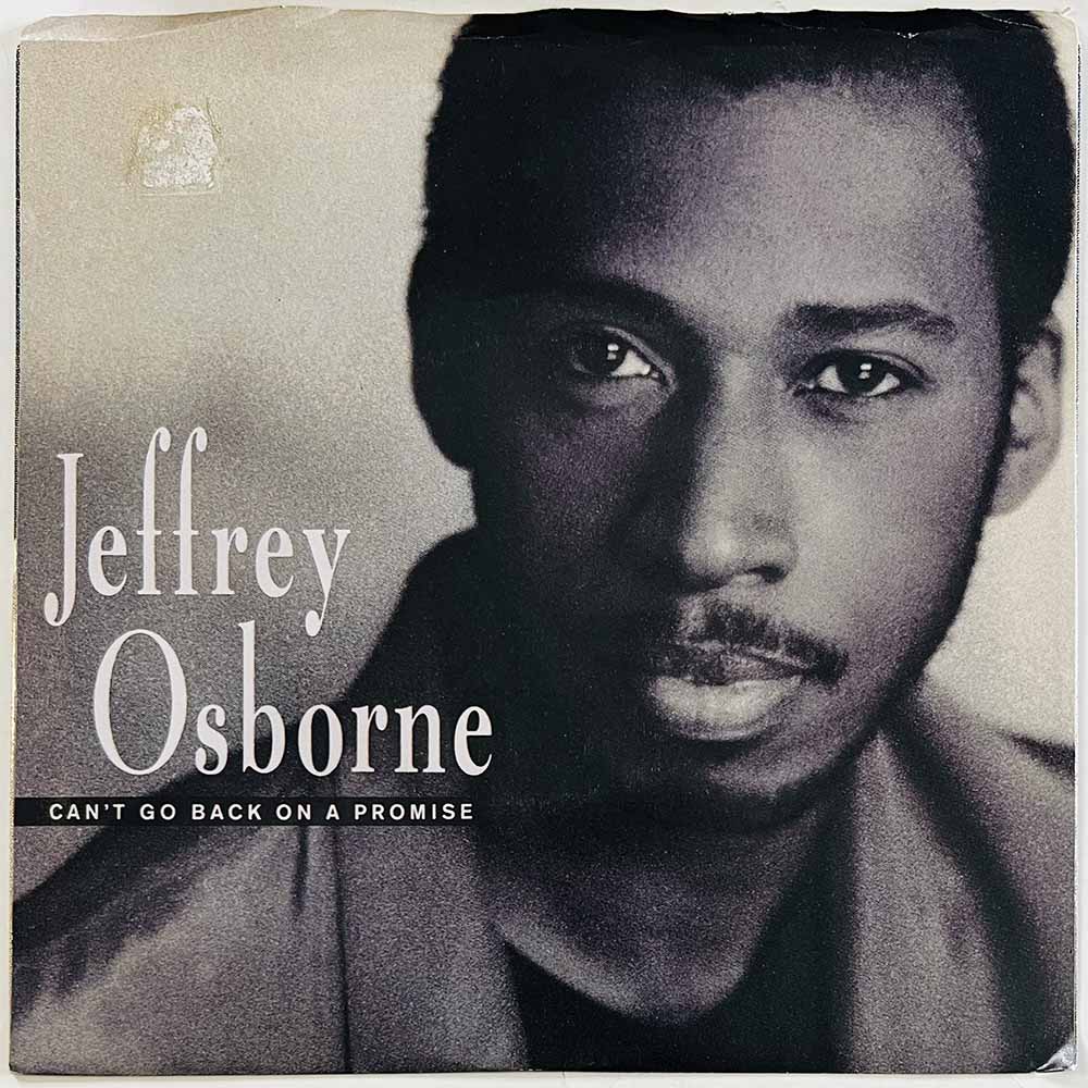 Osborne Jeffrey vinyylisingle Can't Go Back On A Promise  kansi VG+ levy EX- käytetty vinyylisingle