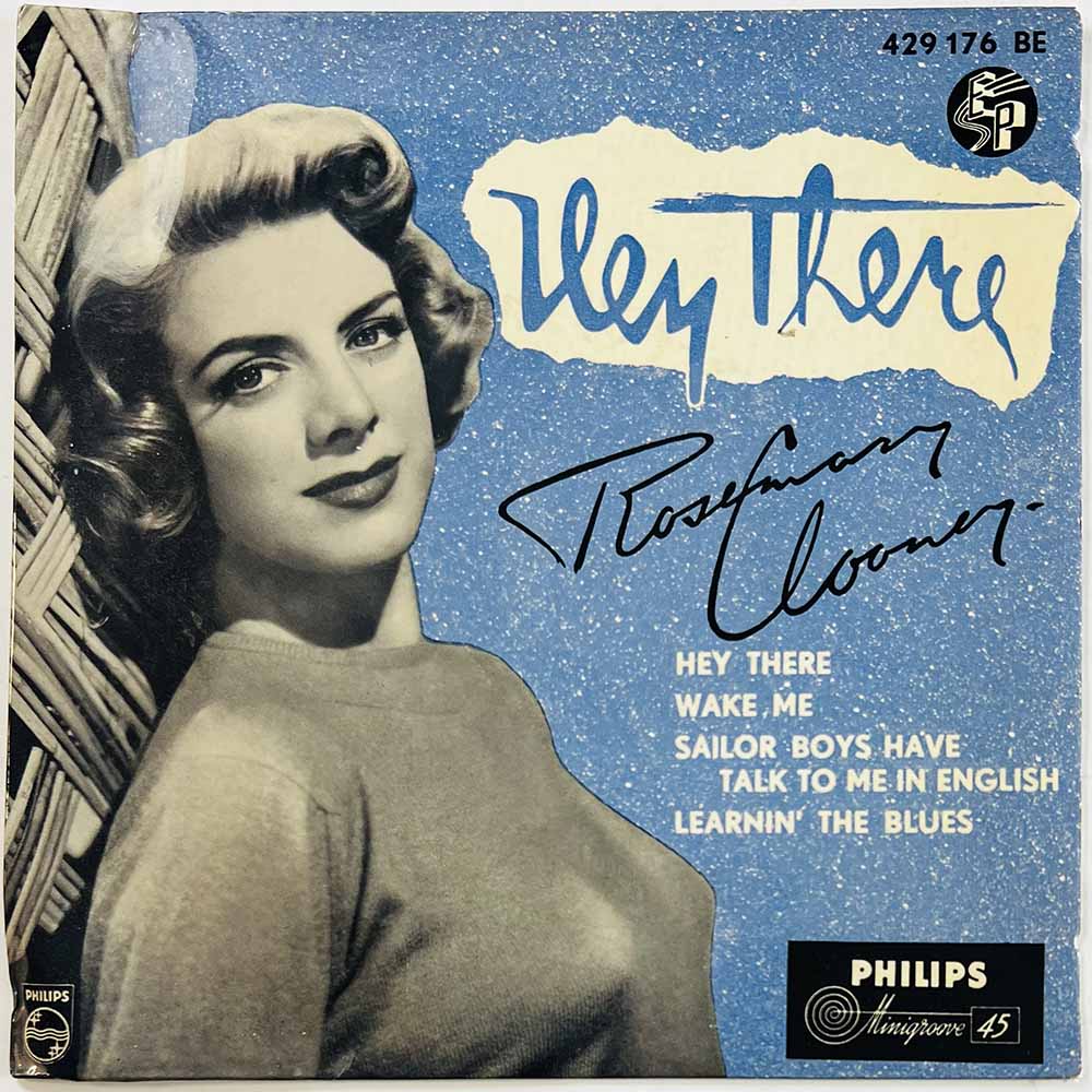 Clooney Rosemary 1958 429 176 BE Hey There EP begagnad singelskiva