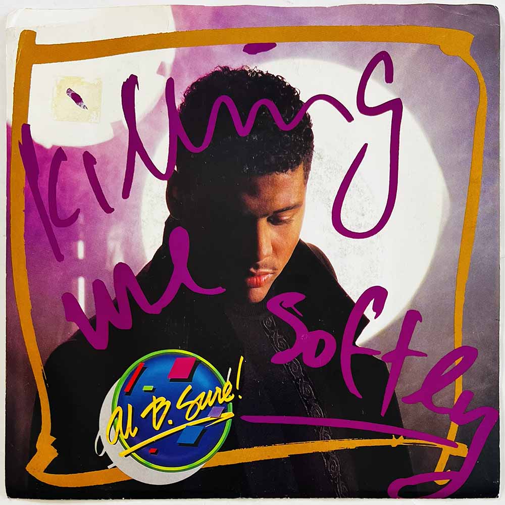Al B. Sure! 1988 7-27772 Killing Me Softly begagnad singelskiva