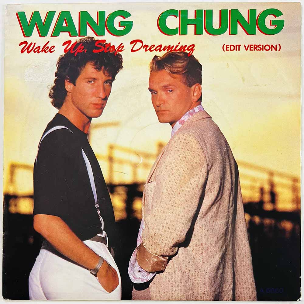 Wang Chung vinyylisingle Wake Up, Stop Dreaming (Edit Version)  kansi VG+ levy EX- käytetty vinyylisingle