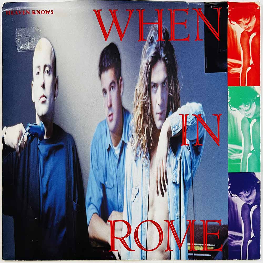 When In Rome 1988 7 99253 Heaven Knows begagnad singelskiva