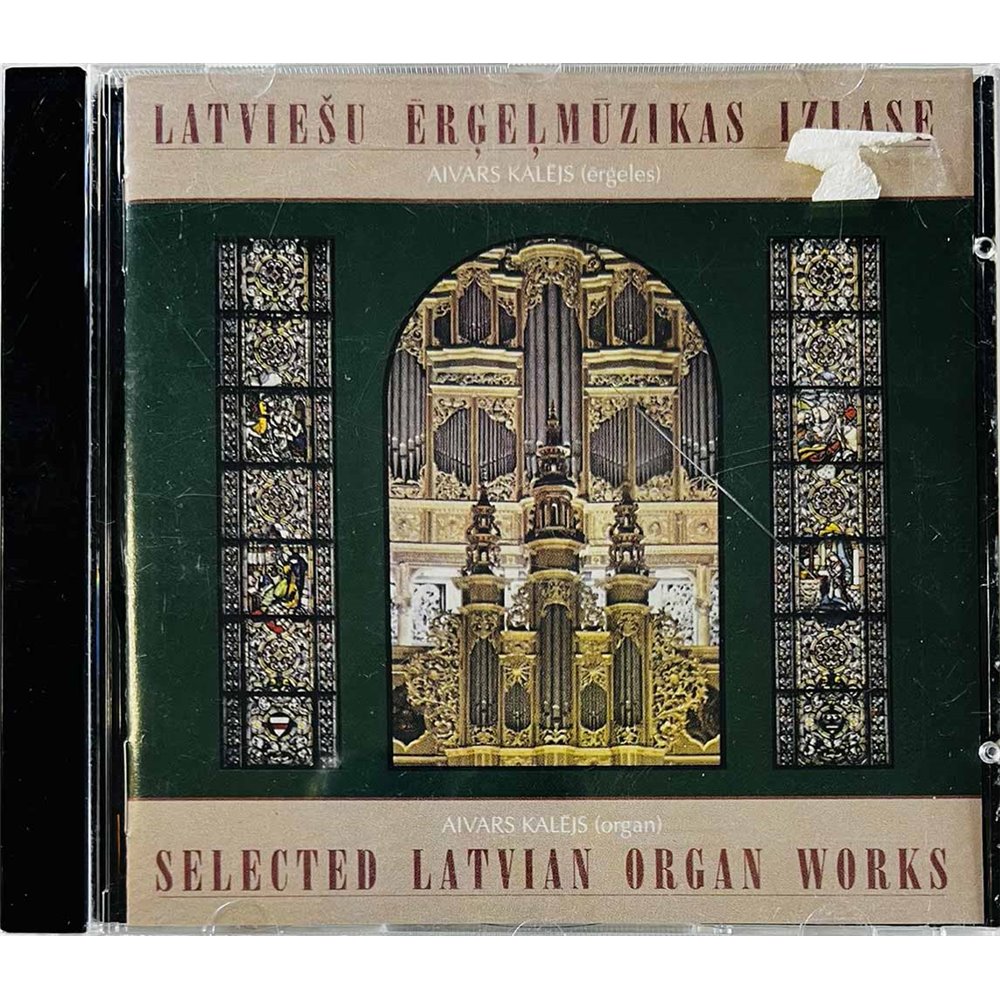 Kaleis Aivars 1994 - Selected Latvian Organ Works CD Begagnat