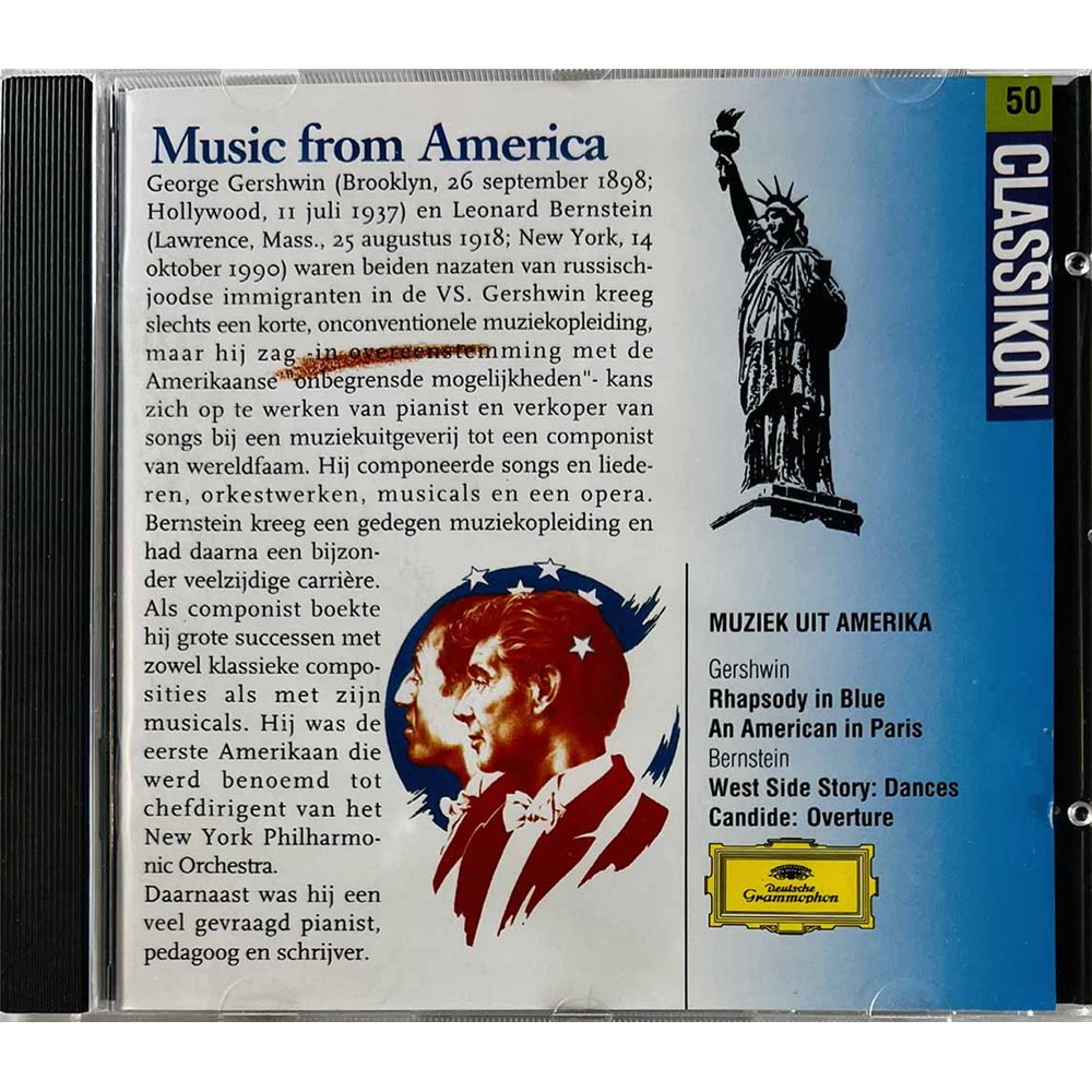Leonard Bernstein, Seiji Ozawa CD Music from America  kansi EX- levy EX Käytetty CD
