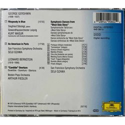 Leonard Bernstein, Seiji Ozawa CD Music from America  kansi EX- levy EX Käytetty CD
