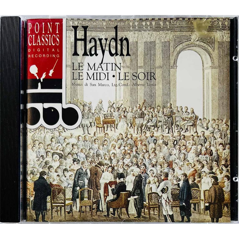 Haydn Franz Josef CD Le Matin - Le Midi - Le Soir  kansi EX- levy EX Käytetty CD