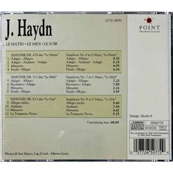 Haydn Franz Josef CD Le Matin - Le Midi - Le Soir  kansi EX- levy EX Käytetty CD