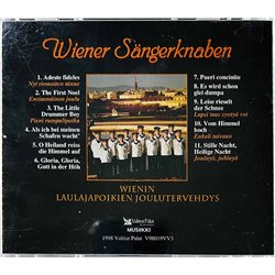 Wienin laulajapoikien joulutervehdys CD Wiener Sängerknaben  kansi EX- levy EX- Käytetty CD