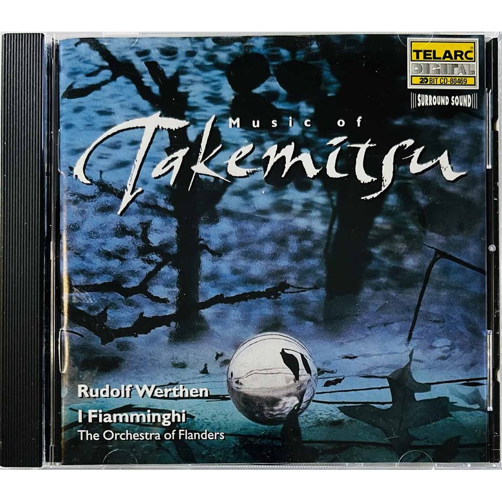 Takemitsu, Rudolf Werthen / I Fiamminghi CD Music Of Takemitsu  kansi EX- levy EX- Käytetty CD
