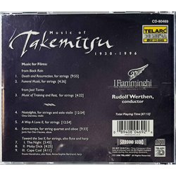 Takemitsu, Rudolf Werthen / I Fiamminghi CD Music Of Takemitsu  kansi EX- levy EX- Käytetty CD