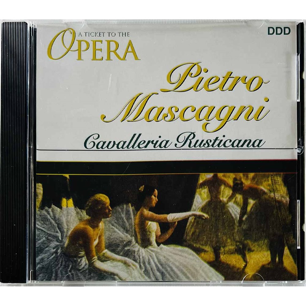 Mascagni Pietro CD Cavalleria Rusticana  kansi EX- levy EX Käytetty CD