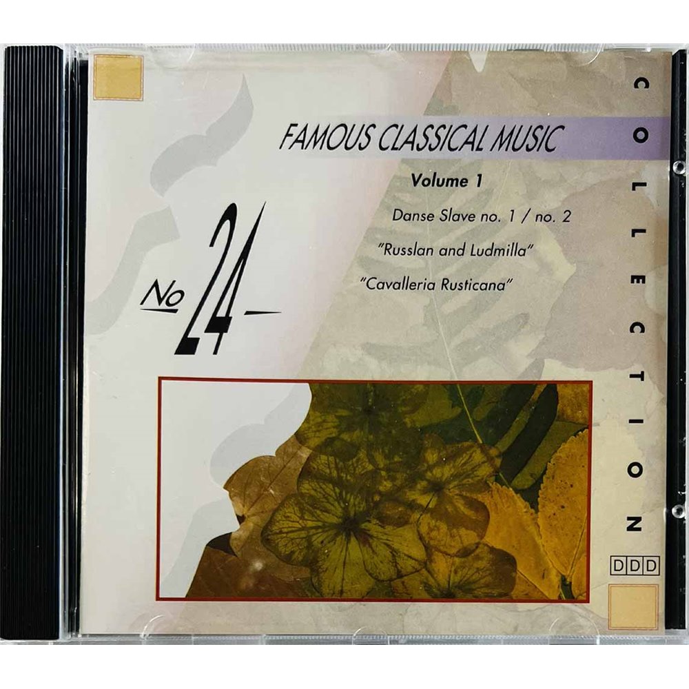 Dvorak Antonin, Franz Liszt ym. CD Famous Classical Music - Volume 1  kansi EX- levy EX Käytetty CD