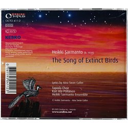 Sarmanto Heikki, Tapiola Choir 2005 OCTO 411-2 The Song Of Extinct Birds CD Begagnat