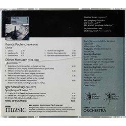 Poulenc BBC Symphony Orchestra 2008 Vol. 17 No. 3 Gloria, L'Ascension, Symphony Of Psalms CD Begagnat