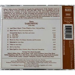 Takemitsu Toru, Toronto New Music Ensemble CD Chamber Music  kansi EX- levy EX Käytetty CD