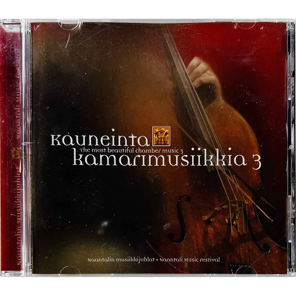 Arto Noras, Ralf Gothoni, Jaakko Kuusisto CD Kauneinta kamarimusiikkia 3  kansi VG+ levy EX Käytetty CD