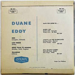 Duane Eddy vinyylisingle Pepe EP  kansi EX- levy VG+ käytetty vinyylisingle