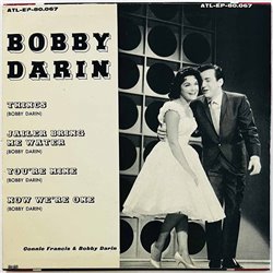 Darin Bobby vinyylisingle Things & Other Things EP  kansi EX- levy EX- käytetty vinyylisingle