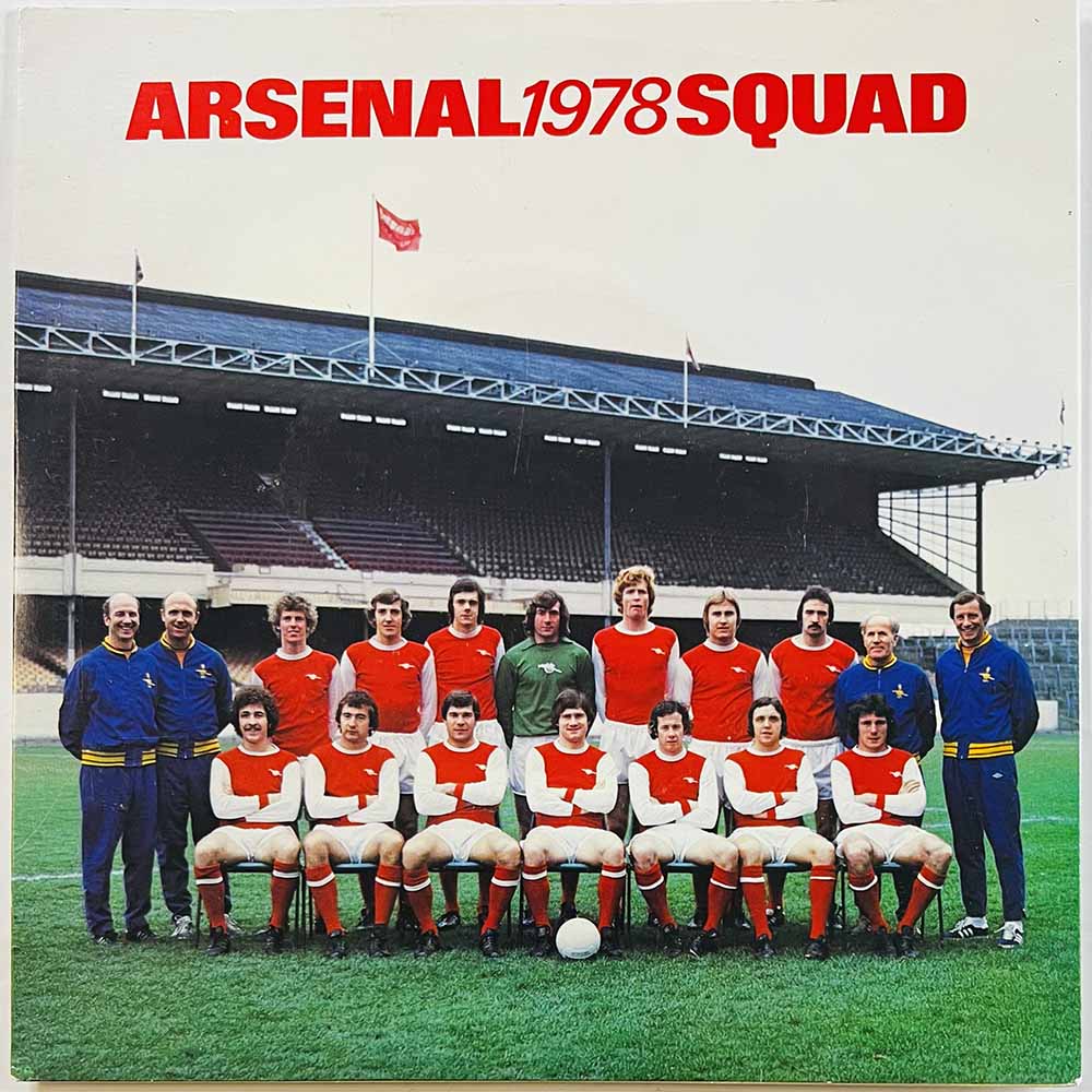 Arsenal FC 1978 LIG 544 Roll out the red carpet / Kings of London begagnad singelskiva