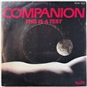 Companion vinyylisingle This Is A Test  kansi VG+ levy EX käytetty vinyylisingle