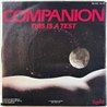 Companion vinyylisingle This Is A Test  kansi VG+ levy EX käytetty vinyylisingle