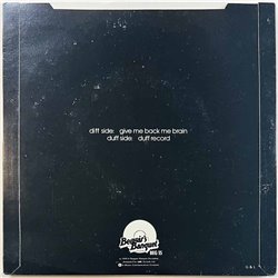 Duffo 1979 BEG 15 Give Me Back Me Brain begagnad singelskiva