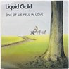 Liquid Gold vinyylisingle One Of Us Fell In Love  kansi EX- levy EX käytetty vinyylisingle