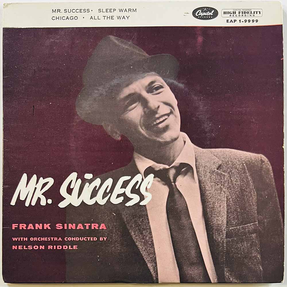 Sinatra Frank vinyylisingle Mr. Success EP  kansi VG levy VG+ käytetty vinyylisingle