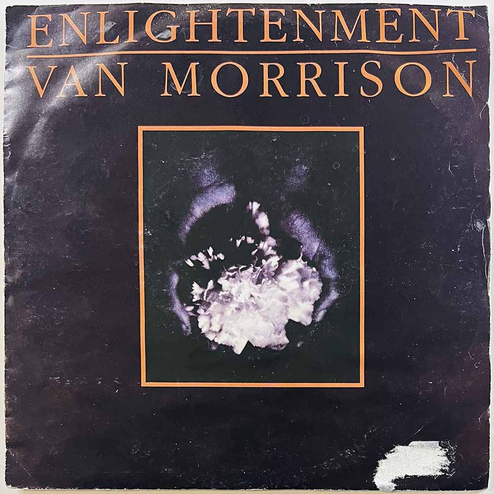 Morrison Van vinyylisingle Enlightenment / Avalon Of The Heart  kansi G levy EX- käytetty vinyylisingle