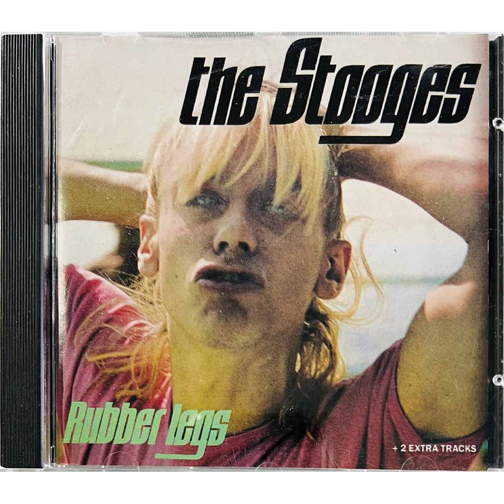 Stooges CD Rubber Legs  kansi EX levy VG+ Käytetty CD
