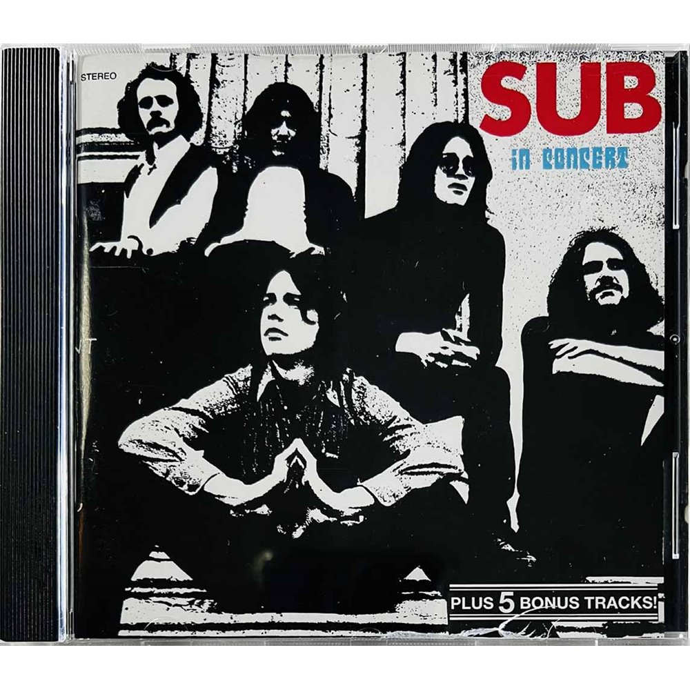Sub CD In Concert + 5 bonus tracks  kansi EX levy EX Käytetty CD