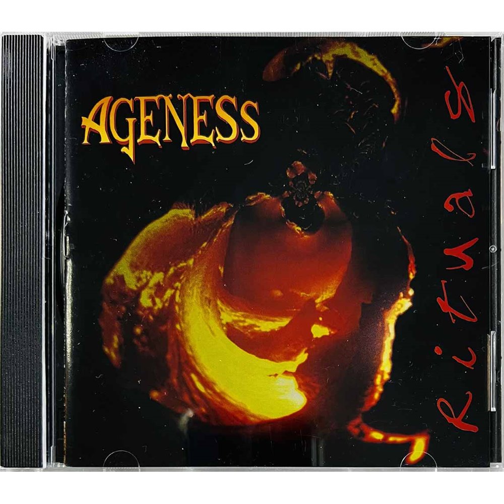 Ageness CD Rituals  kansi EX levy EX Käytetty CD