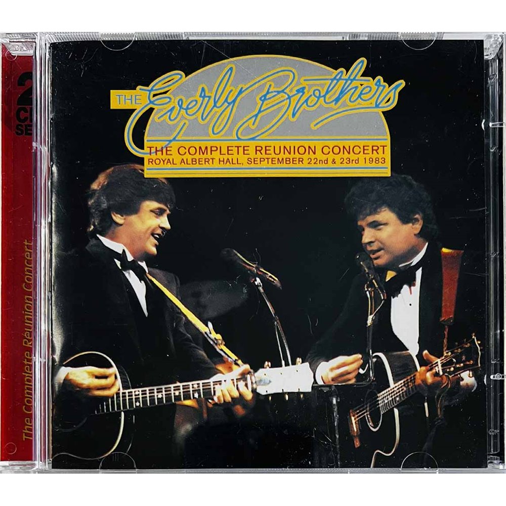 Everly Brothers CD The Complete Reunion Concert 2CD  kansi EX levy EX Käytetty CD