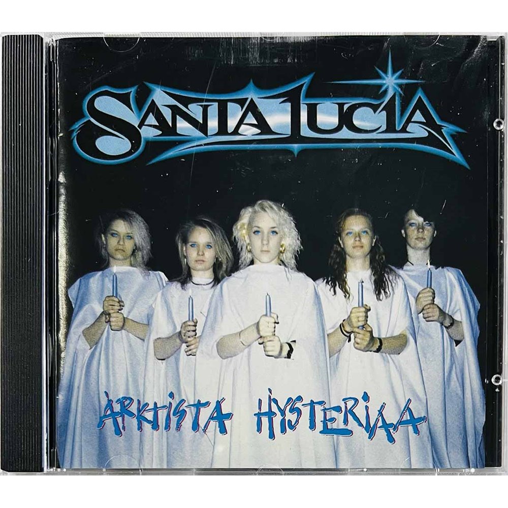 Santa Lucia CD Arktista Hysteriaa  kansi EX levy EX Käytetty CD