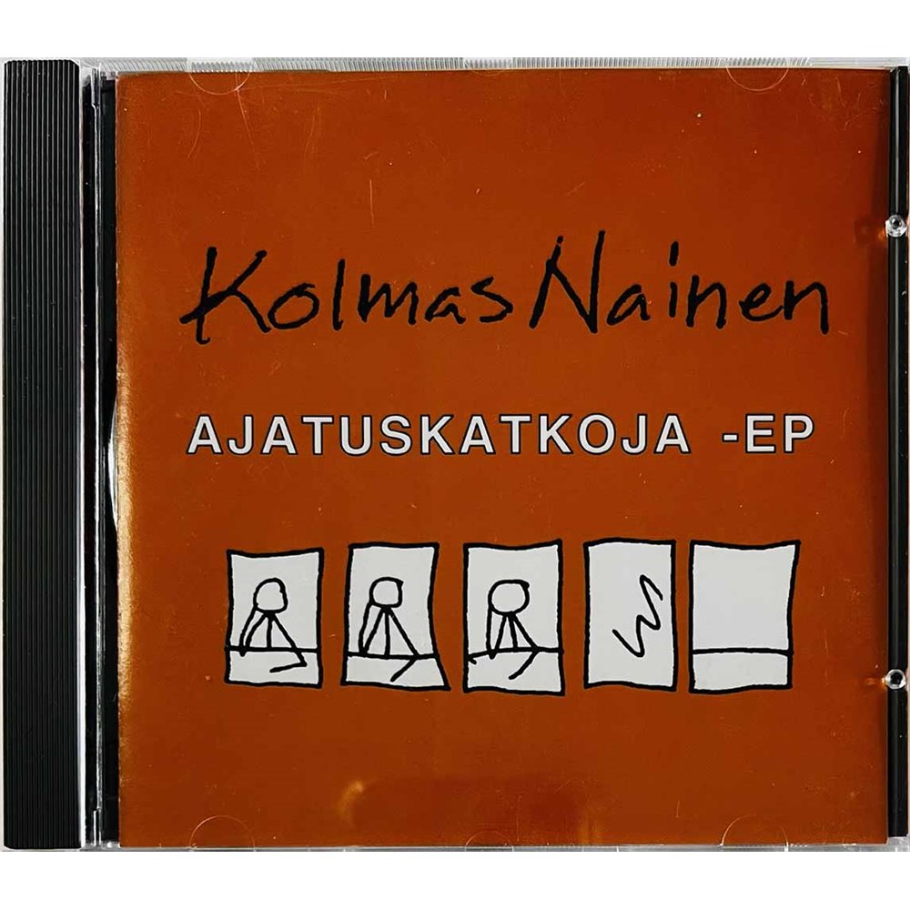 Kolmas Nainen 1992 SOPOXD 187 Ajatuskatkoja -EP CD Begagnat