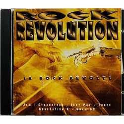 Aneka, Sham 69, Yello, Jam, Vibrators CD Rock Revolution  kansi EX levy EX Käytetty CD