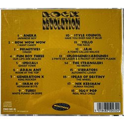 Aneka, Sham 69, Yello, Jam, Vibrators CD Rock Revolution  kansi EX levy EX Käytetty CD