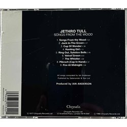 Jethro Tull CD Songs From The Wood  kansi EX levy EX- Käytetty CD