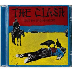 Clash CD Give 'Em Enough Rope  kansi EX levy EX Käytetty CD