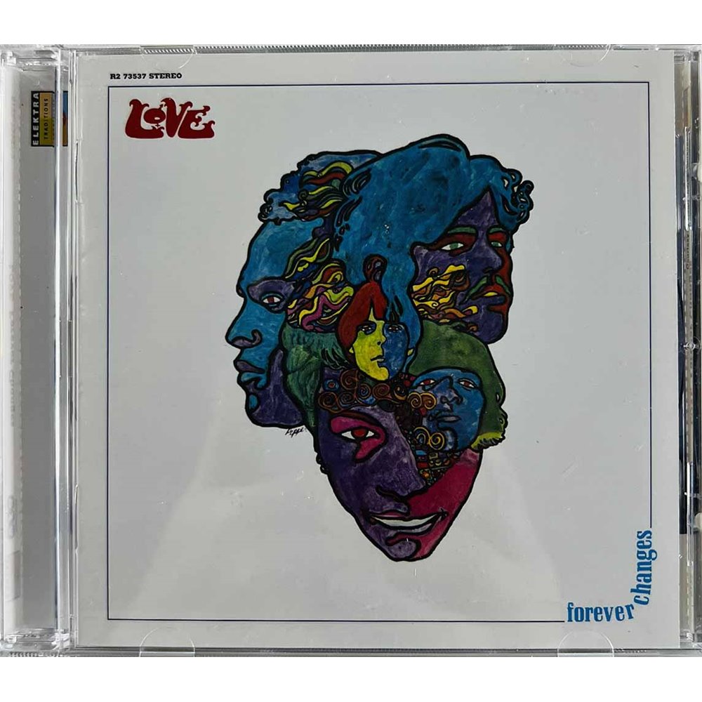 Love CD Forever Changes + 7 bonus tracks  kansi EX levy EX Käytetty CD